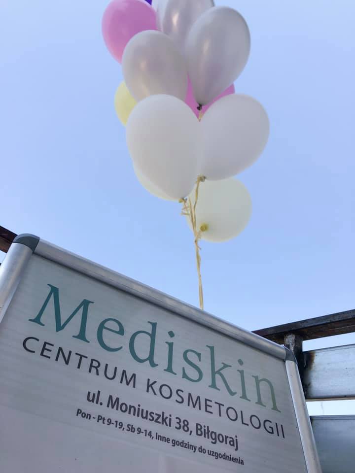 Centrum Kosmetologii Mediskin – podziękowania za uczestnictwo w otwarciu
